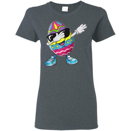 Dabbing Easter Egg Shirt G500L Gildan Ladies 5 3 oz T Shirt