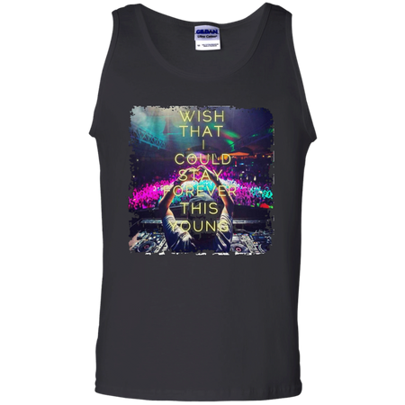 Avicii quotes shirt Cotton Tank Top