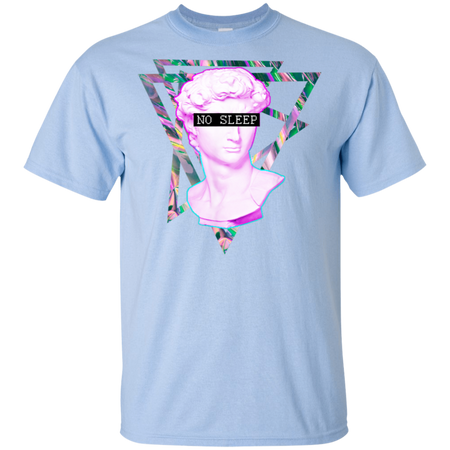 No Sleep Vaporwave Aesthethic Retro 80's Shirt G200 Gildan Ultra Cotton T-Shirt