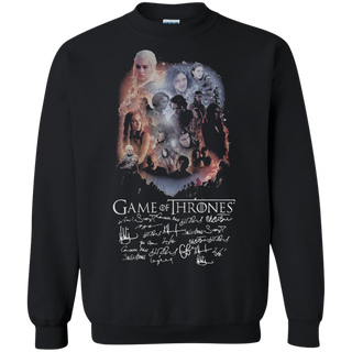 Game of thrones cast autograph shirt Sweatshirt