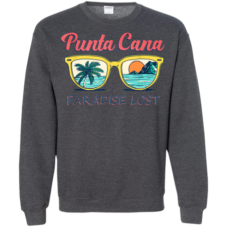 Punta Cana Beach Dominican Republic Paradise Lost Shirt G180 Gildan Crewneck Pullover Sweatshirt 8 oz