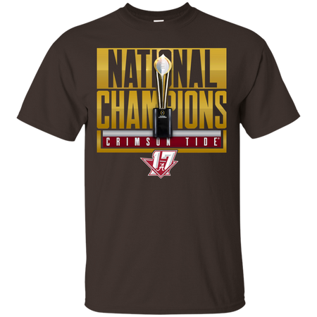 Alabama Crimson Tide College Football Playoff 2017 National Champions Pass T shirt