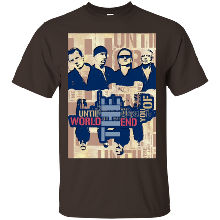 U2 Until The End Of The World Rock Band T shirt