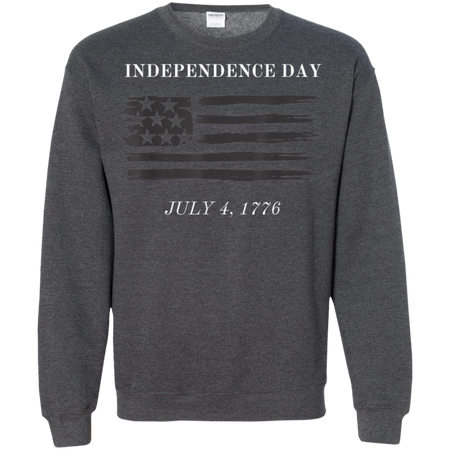 Independence Day Shirt G180 Gildan Crewneck Pullover Sweatshirt  8 oz.