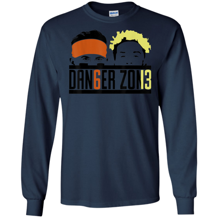 Danger Zone Mayfield Browns Football Shirt G240 Gildan LS Ultra Cotton T-Shirt
