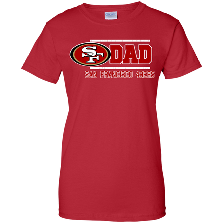 Dad #1 San Francisco 49ers Shirt - Father's Day