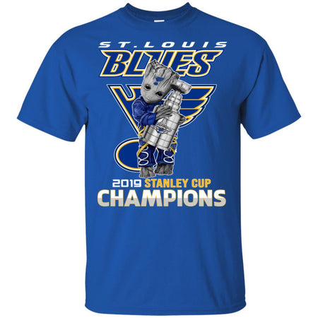 Stanley Cup Champions 2019 St. Louis Blues Groot T-shirt VA06