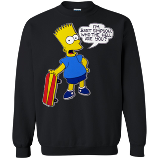 The Simpsons Hi I m Bart Simpson Sweatshirt