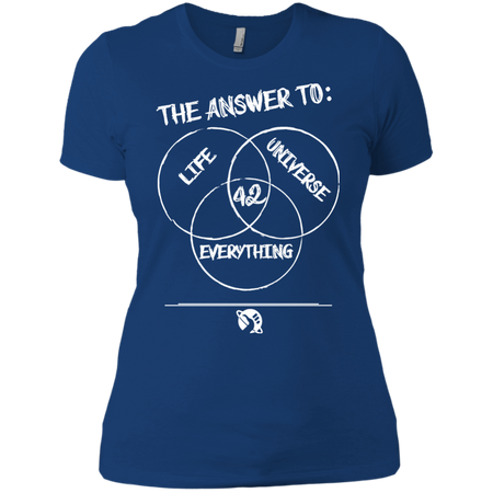 The Answer To Life The Universe Everything T shirt