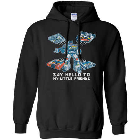 Transformers Say Hello To My Little Friends Soundwave Hoodie