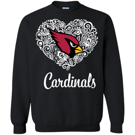 Arizona Cardinals Lace Heart Shirts