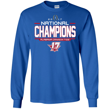Alabama Crimson Tide Heather College Football Playoff 2017 National Champions Schedule T shirt