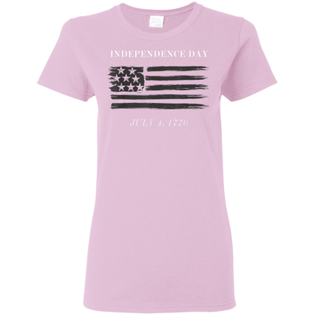 Independence Day Shirt G500L Gildan Ladies' 5.3 oz. T-Shirt