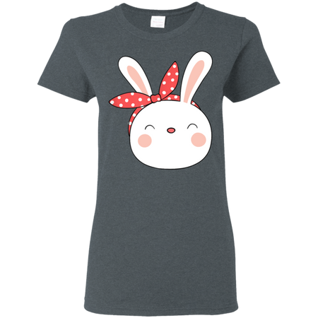 Happy Easter Bunny Shirt G500L Gildan Ladies 5 3 oz T Shirt