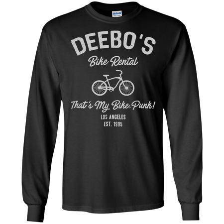 Vintage Deebo s Bike Rental That s My Bike Punk 1995 Shirt G240 Gildan LS Ultra Cotton T Shirt