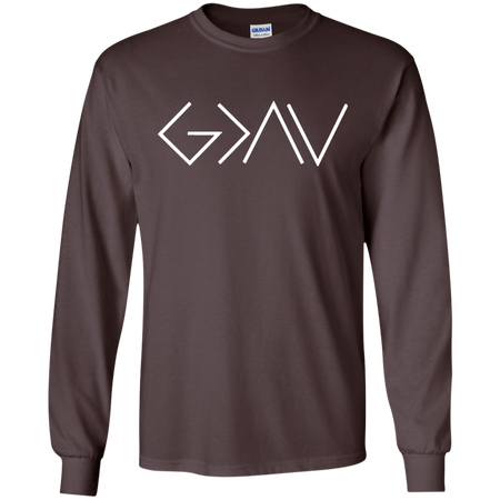 God is Greater Than Our Highs and Our Lows Know Him T Shirt