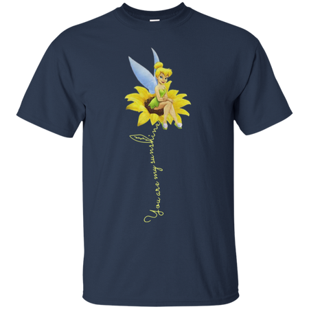 Tinker Bell You are my sunshine sunflower T Shirt