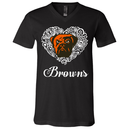 Cleveland Browns Lace Heart Shirts