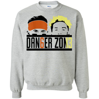 Danger Zone Mayfield Browns Football Shirt G180 Gildan Crewneck Pullover Sweatshirt  8 oz.