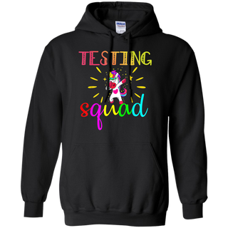 Testing Squad Funny Teacher Gift Shirt G185 Gildan Pullover Hoodie 8 oz