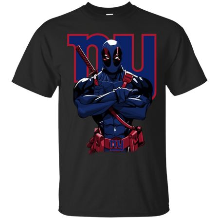 Giants Deadpool New York Giants T Shirt