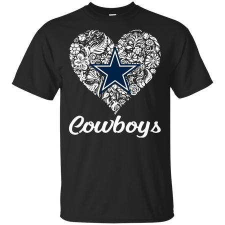 Dallas Cowboys Lace Heart Shirts