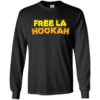 Free La Hooka Shisha Cool Shirt G240 Gildan LS Ultra Cotton T Shirt