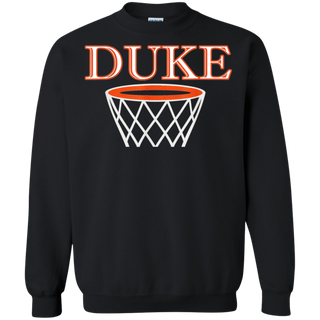 Kids Basketball Apparel Custom Name Duke Shirt G180 Gildan Crewneck Pullover Sweatshirt 8 oz