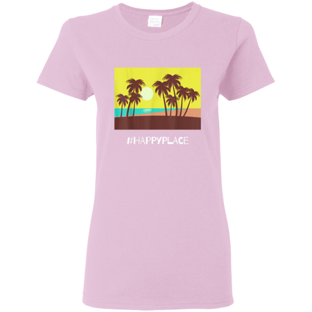 HappyPlace Shirt G500L Gildan Ladies' 5.3 oz. T-Shirt