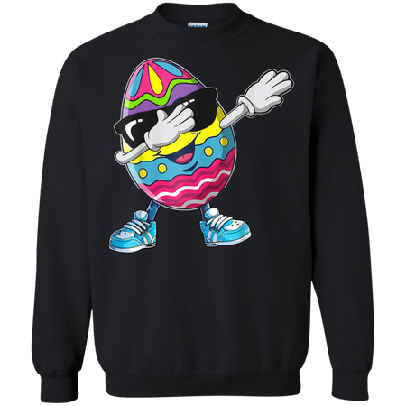 Dabbing Easter Egg Shirt G180 Gildan Crewneck Pullover Sweatshirt 8 oz