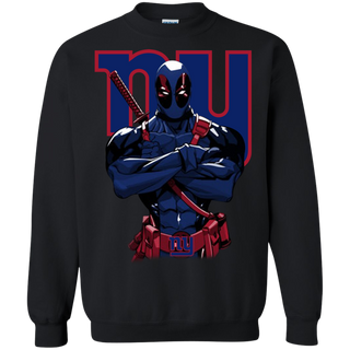 Giants Deadpool New York Giants Sweatshirt