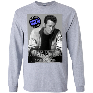 Luke Perry 1966 2019 Thanks For The Momories Shirt G240 Gildan LS Ultra Cotton T Shirt