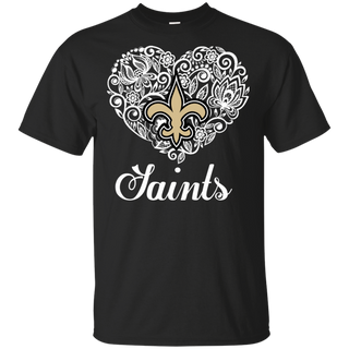 New Orleans Saints Lace Heart Shirts