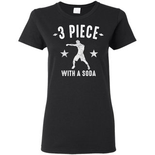 MMA Punch Combination Three Piece With A Soda Shirt G500L Gildan Ladies 5 3 oz T Shirt