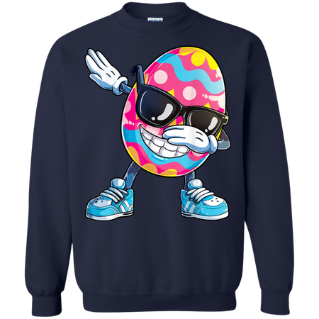 Dabbing Easter Egg Boys Kids Girls Hunter Hunting Shirt G180 Gildan Crewneck Pullover Sweatshirt 8 oz