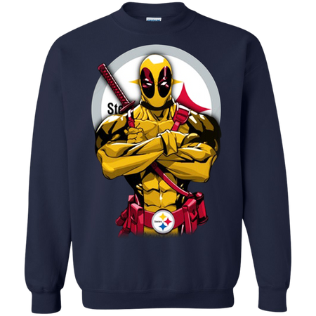 Giants Deadpool Pittsburgh Steelers Sweatshirt