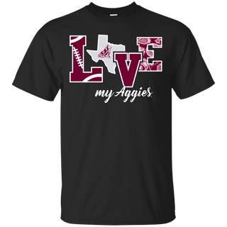 Texas A M Aggies Love my Aggies T shirt