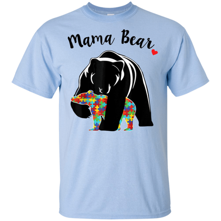 Unisex Mama Bear With Color Baby For Mather s Day Shirt G200 Gildan Ultra Cotton T Shirt