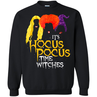 It's Hocus Pocus Time Witches Funny Halloween Witch Shirt Sweatshirt