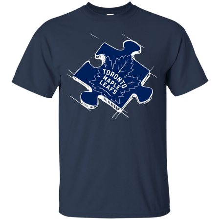 Toronto Maple Leafs Autism puzzle T Shirt