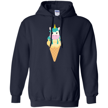 Unicorn Ice Cream Cone for Ice Cream Lovers Hoodie