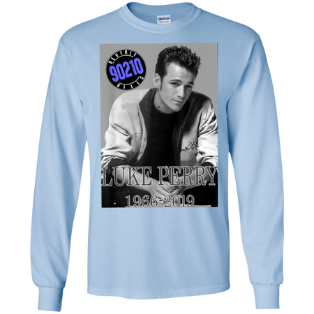 Luke Perry 1966 2019 Thanks For The Momories Shirt G240 Gildan LS Ultra Cotton T Shirt