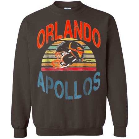 Vintage Orlando Football Apollos Shirt For Fans G180 Gildan Crewneck Pullover Sweatshirt  8 oz.