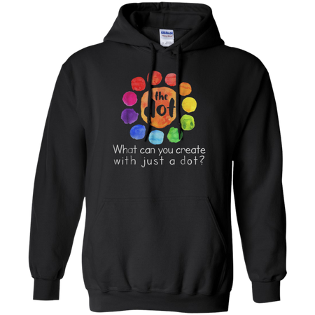 What can you create with just a dot international dot day Hoodie
