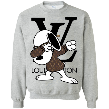 Snoopy Louis Vuitton Dabbing funny shirt Sweatshirt