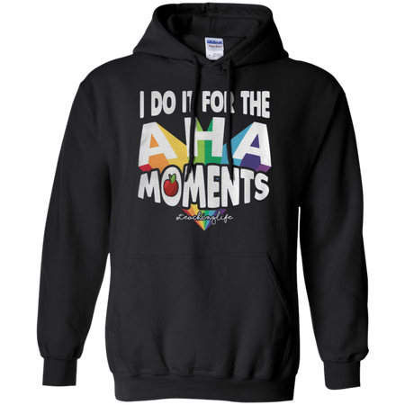 I do it for the Aha moments teaching life Hoodie