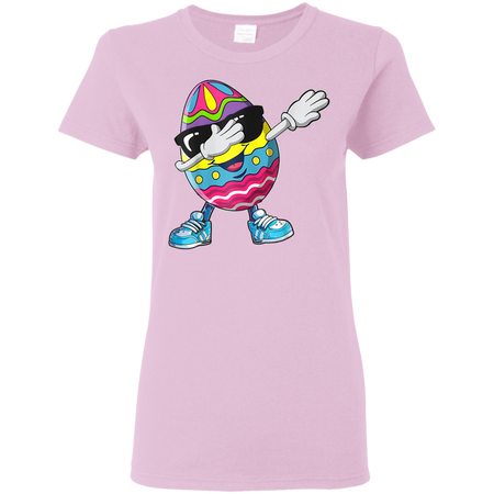 Dabbing Easter Egg Shirt G500L Gildan Ladies 5 3 oz T Shirt