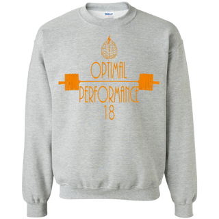 Optimal Performance 18 Shirt G180 Gildan Crewneck Pullover Sweatshirt  8 oz.