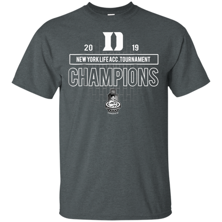 Basketball Duke 2019 Acc Championship Shirt G200 Gildan Ultra Cotton T Shirt