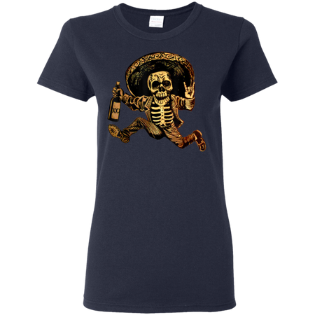MIAPRINTSPRO Skull Say Hi For Men Shirt G500L Gildan Ladies 5 3 oz T Shirt
